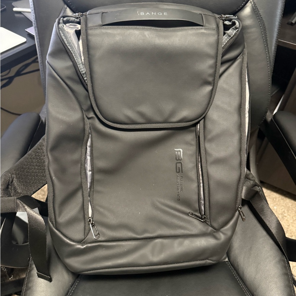 Black Men's laptop Backpack